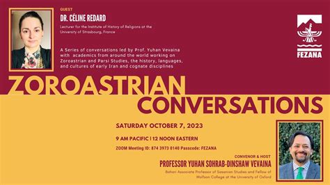 Zoroastrian Conversations: Prof. Yuhan Vevaina 